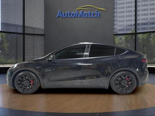 Solid Black 2022 Tesla Model Y Performance Dual Motor All-Wheel Drive
