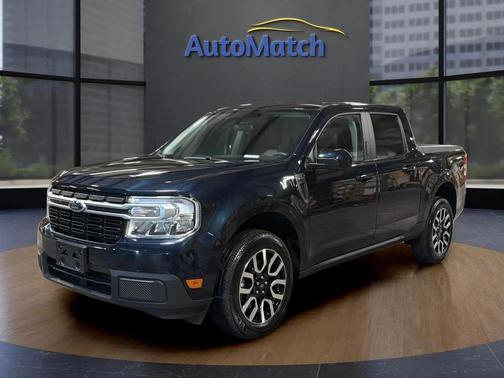 Blue 2023 Ford Maverick Lariat