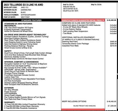 2023 Kia Telluride EX X-Line