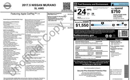 2017 Nissan Murano SL