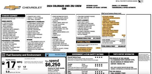 2024 Chevrolet Colorado ZR2