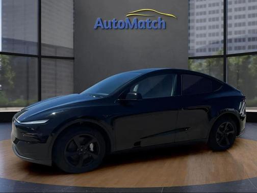 Black 2026 Tesla Model Y Long Range Launch Series