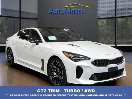 Snow White Pearl 2023 Kia Stinger GT2