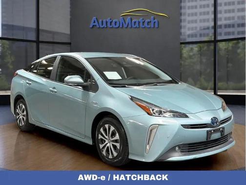 Electric Storm Blue 2021 Toyota Prius LE