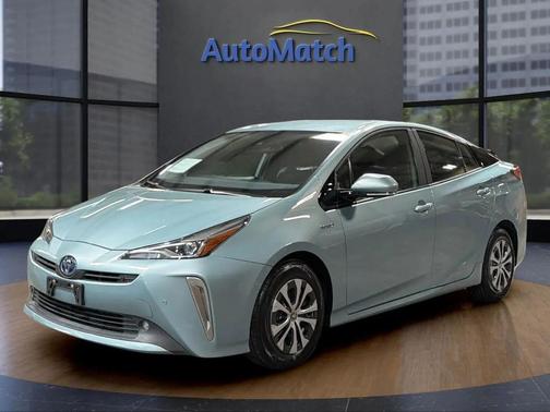 Electric Storm Blue 2021 Toyota Prius LE