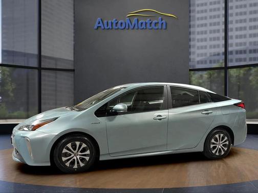Electric Storm Blue 2021 Toyota Prius LE