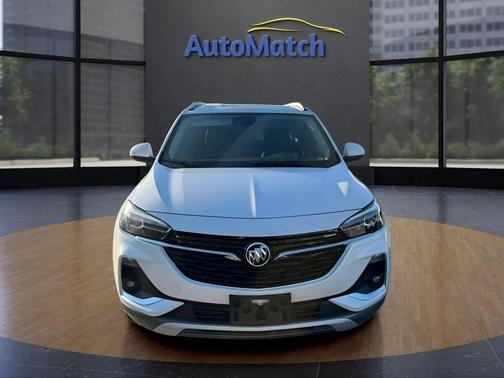 White Frost Tricoat 2023 Buick Encore GX Essence