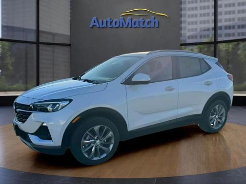 White Frost Tricoat 2023 Buick Encore GX Essence