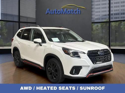 Crystal White Pearl 2024 Subaru Forester Sport