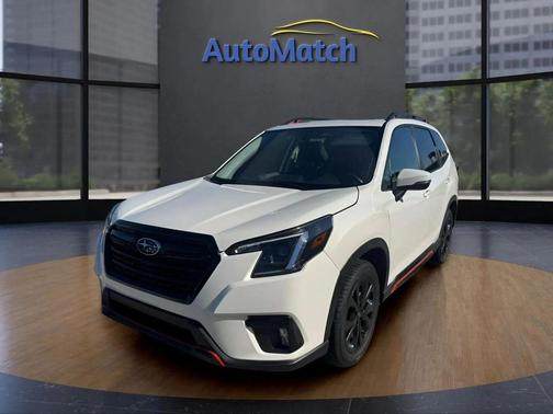 Crystal White Pearl 2024 Subaru Forester Sport