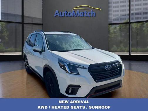 Crystal White Pearl 2024 Subaru Forester Sport