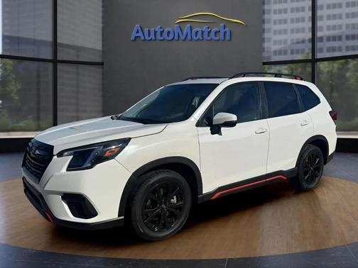 Crystal White Pearl 2024 Subaru Forester Sport