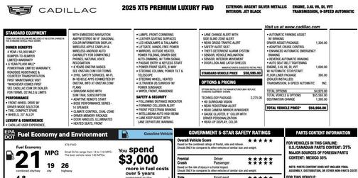 2025 Cadillac XT5 Premium Luxury