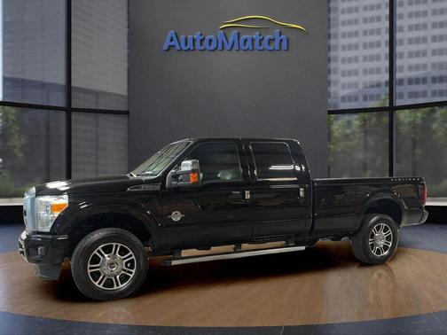 Shadow Black 2016 Ford F-350 Platinum
