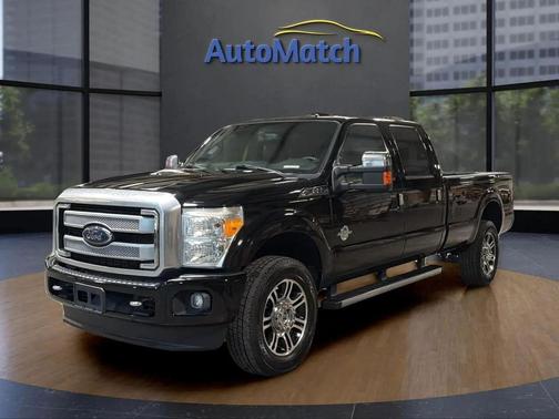 Shadow Black 2016 Ford F-350 Platinum
