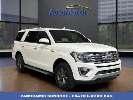 Star White Metallic Tri-Coat 2021 Ford Expedition Limited