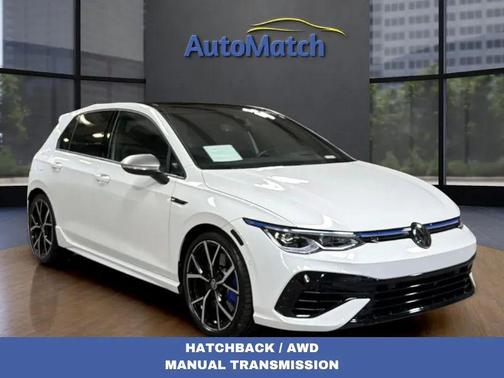 Pure White 2024 Volkswagen Golf R 2.0T Manual