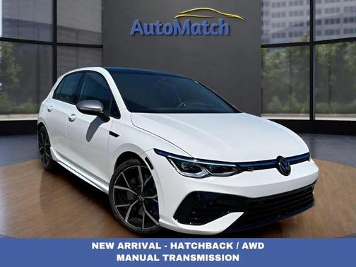 Pure White 2024 Volkswagen Golf R 2.0T Manual