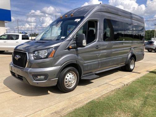Gray Metallic 2024 Ford Transit-350 XLT