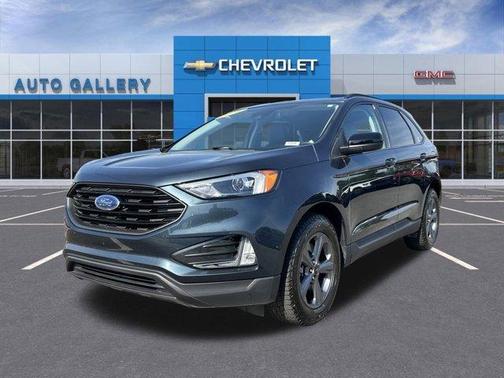 Blue Metallic 2024 Ford Edge SEL