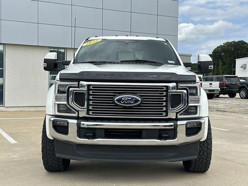 White Metallic 2022 Ford F-450 Lariat