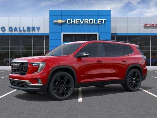 Volcanic Red 2026 GMC Acadia Elevation