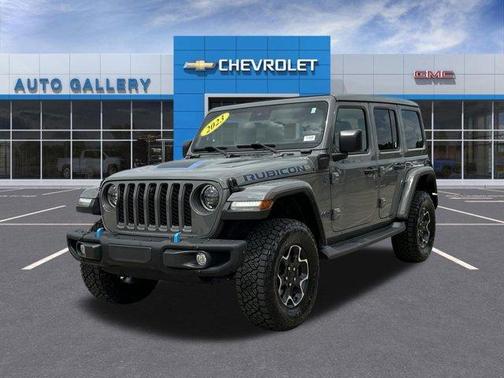 Sting Gray Clearcoat 2023 Jeep Wrangler 4xe Rubicon