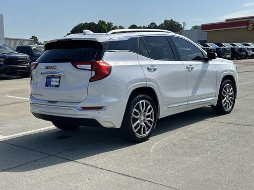 White Frost Tri-Coat 2023 GMC Terrain Denali