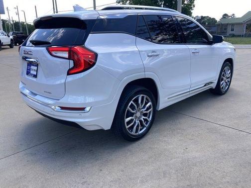 White Frost Tri-Coat 2023 GMC Terrain Denali