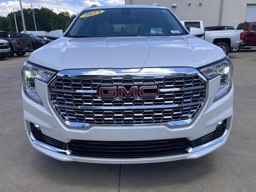White Frost Tri-Coat 2023 GMC Terrain Denali