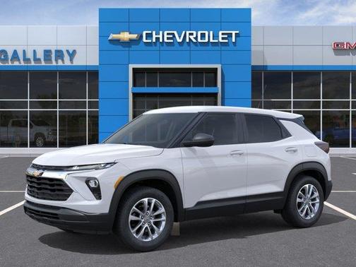 Summit White 2026 Chevrolet Trailblazer LS