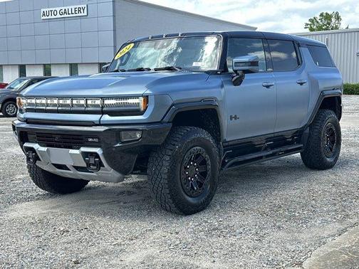 Neptune Blue 2024 GMC HUMMER EV SUV 3X