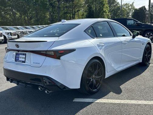 White / Black 2025 Lexus IS 500 F SPORT Performance