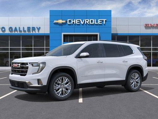 Glacier White 2026 GMC Acadia Elevation
