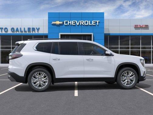 Glacier White 2026 GMC Acadia Elevation