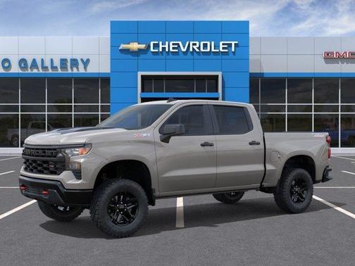 White Sand 2026 Chevrolet Silverado 1500 Custom Trail Boss