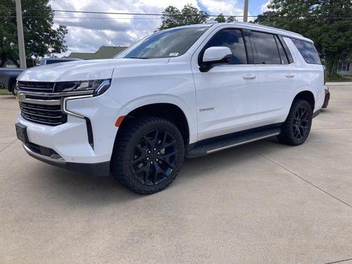Summit White 2021 Chevrolet Tahoe LT