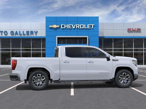 Glacier White 2026 GMC Sierra 1500 SLT