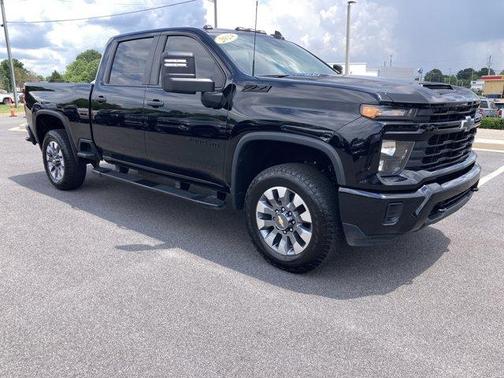 Black 2024 Chevrolet Silverado 2500 Custom