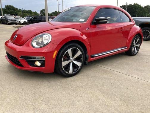 Red 2014 Volkswagen Beetle 2.0T Turbo GSR