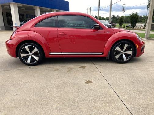 Red 2014 Volkswagen Beetle 2.0T Turbo GSR