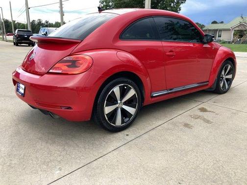 Red 2014 Volkswagen Beetle 2.0T Turbo GSR