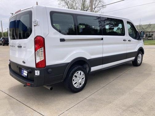 Oxford White 2024 Ford Transit-350 XLT
