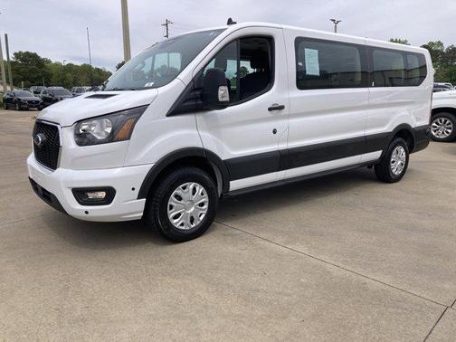Oxford White 2024 Ford Transit-350 XLT