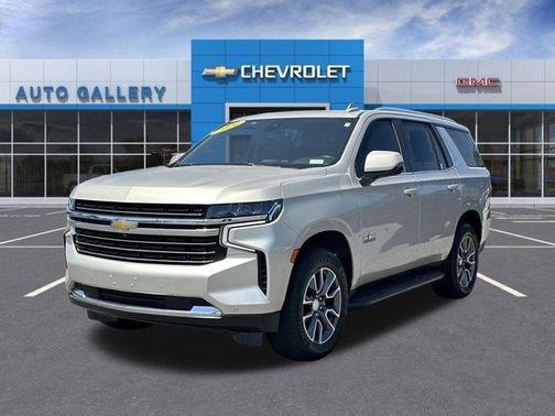 Empire Beige Metallic 2021 Chevrolet Tahoe LT