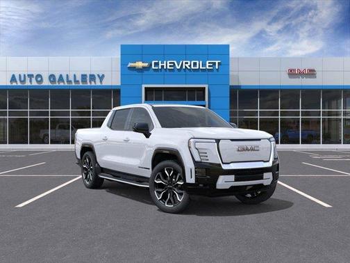 Glacier White 2026 GMC Sierra EV Denali