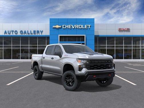 Sterling Gray Metallic 2026 Chevrolet Silverado 1500 Custom Trail Boss