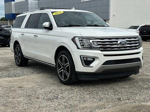 White Metallic 2021 Ford Expedition Max Limited