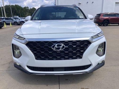 Quartz White 2019 Hyundai SANTA FE 2.0T Ultimate