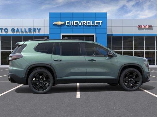 Green Metallic 2027 GMC Acadia ELEVATION